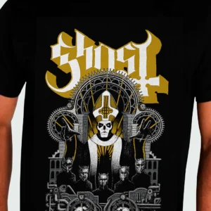 Camiseta Manga Curta Ghost Machine