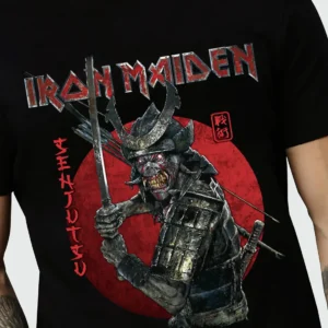 Camiseta Manga Curta Iron Maiden Senjutsu I