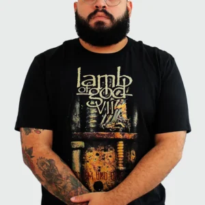Camiseta Manga Curta Lamb Of God Sturm Und Drang