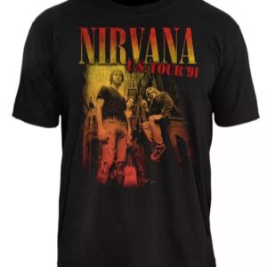 Camiseta Nirvana U.S. Tour ´91