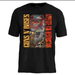 Camiseta Guns N' Roses Appetite For Destruction