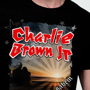 Camiseta Manga Curta Charlie Brown Jr. Só Os Loucos Sabem