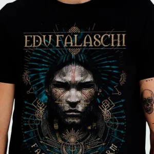 Camiseta Manga Curta Edu Falaschi Face Of The Storm