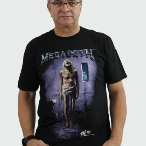 Camiseta Manga Curta Megadeth Countdown To Extinction