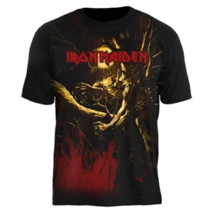 Camiseta Premium Iron Maiden Fear Of The Dark