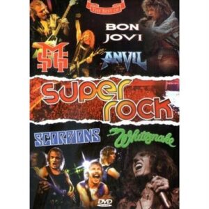 Super Rock - The Best Of (DVD Novo) Bon Jovi/Scorpions & more : Diversos