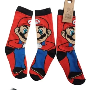 Meia super mario divertidas personalizadas