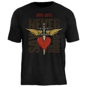 Camiseta Bon Jovi Never Say Goodbye