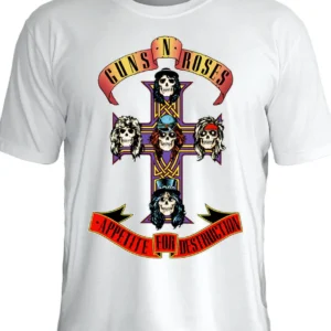 Camiseta Guns N' Roses Appetite For Destruction