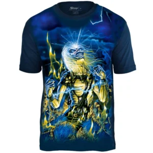 Camiseta Iron Maiden Premium Live After Death