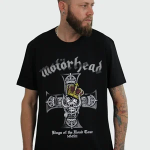 Camiseta Manga Curta Motörhead Kings Of The Road