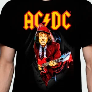 Camiseta Manga Curta AC/DC Monster