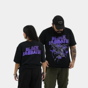 Camiseta Black Sabbath Henry Purple