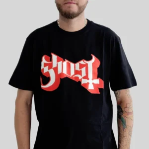 Camiseta Manga Curta Ghost Pope Chalice