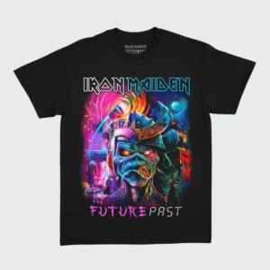 Camiseta Manga Curta Iron Maiden The Future Past