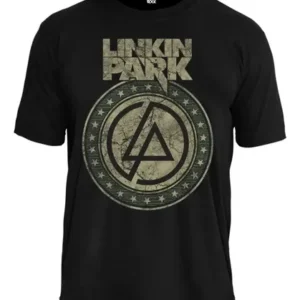 Camiseta Linkin Park Oficina Rock Original