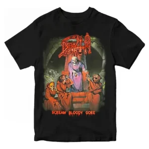 Camiseta Death - Scream Bloody Gore - Oficina Rock