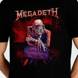 Camiseta Manga Curta Megadeth For Sale
