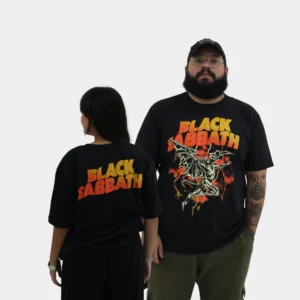 Camiseta Black Sabbath Henry Yellow