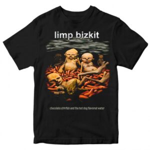 Camiseta Limp Bizkit Chocolate Starfish and the Hot Dog Flavored Water Oficina Rock