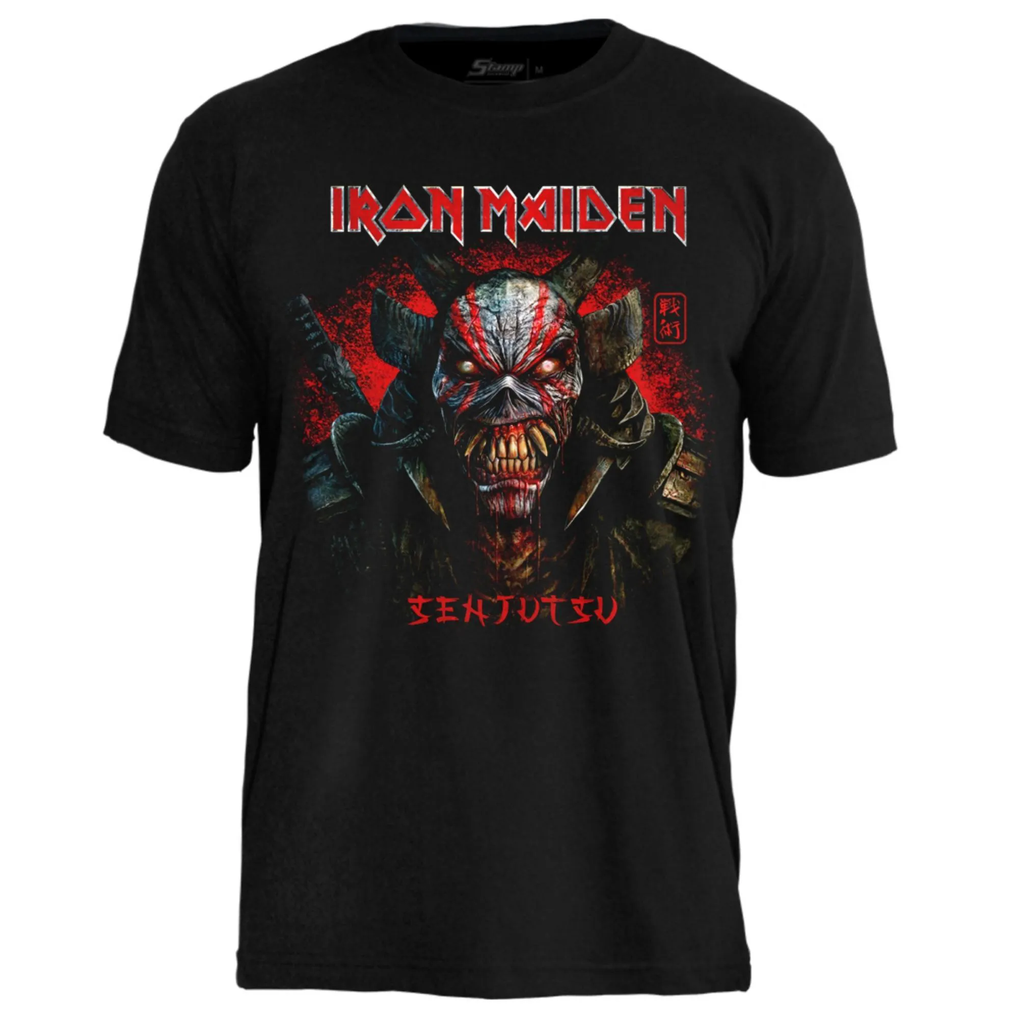 Camiseta Iron Maiden Senjutsu Back Cover Death Snake